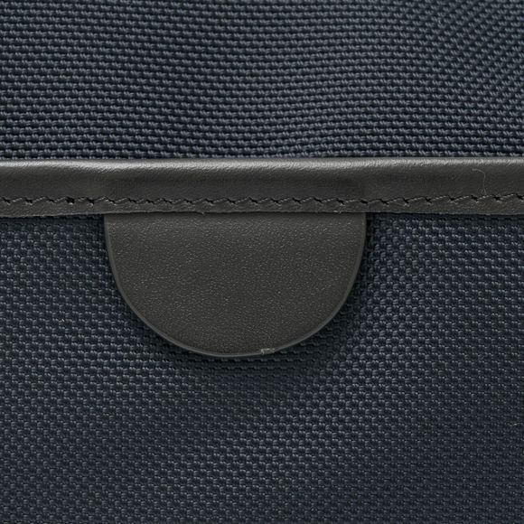 Hunting World Canvas Shoulder Bag Nylon Leather Blue Black - Picture 13 of 16